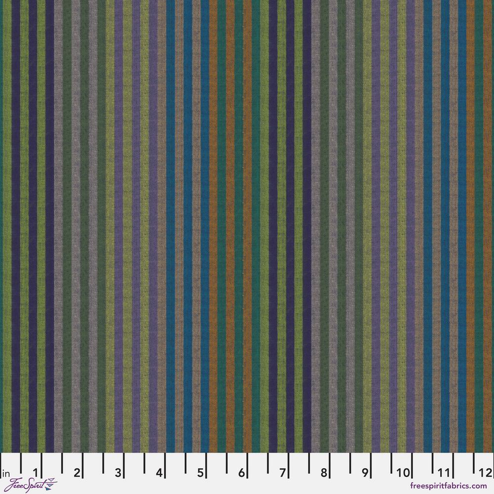 *Pre Order Kaffe WSGP001.DARK Caterpillar Stripe.Priced per 25cm - due March/April 2025