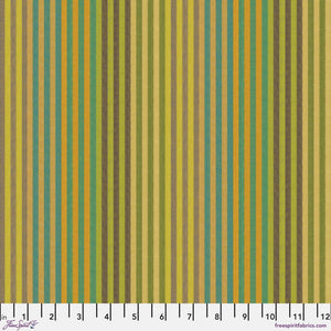 *Pre Order Kaffe Fassett WOVEN STRIPES WSGP001.SPROUT Caterpillar Stripe.Priced per 25cm - due March/April 2025