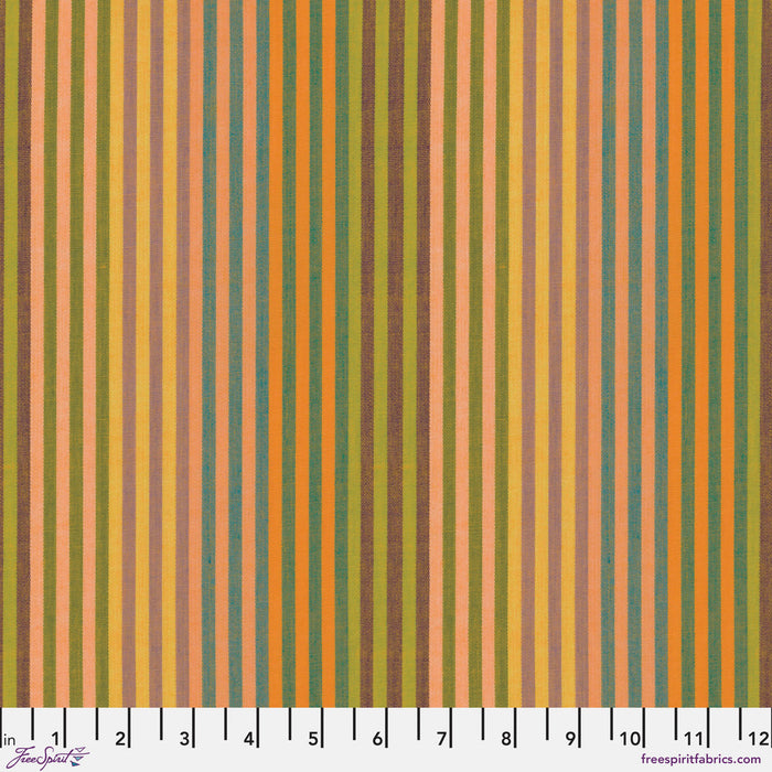 *Pre Order Kaffe Fassett WOVEN STRIPES WSGP001.SUNSHINE Caterpillar Stripe.Priced per 25cm - due March/April 2025