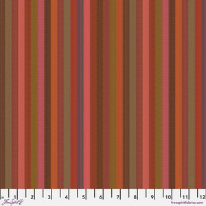 *Pre Order Kaffe Fassett WOVEN STRIPES WSGP002.TOMATO  Narrow Stripe.Priced per 25cm - due March/April 2025