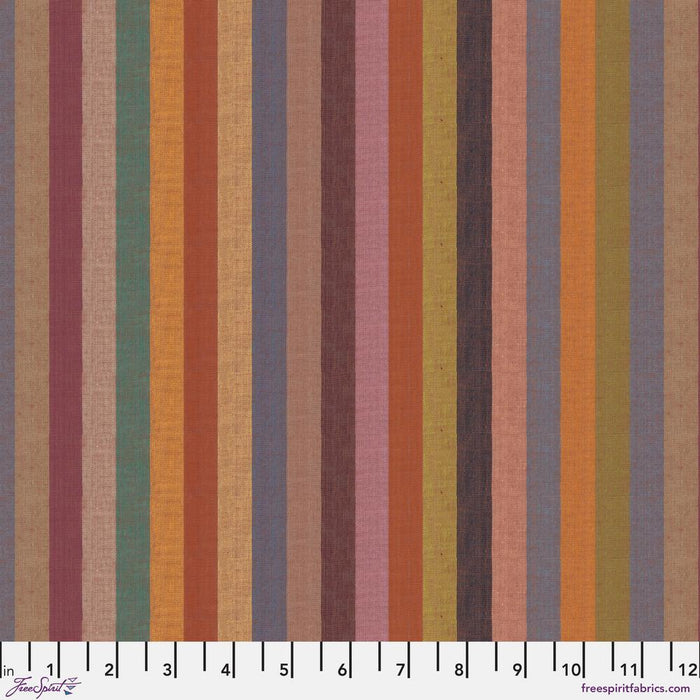 *Pre Order Kaffe Fassett WOVEN STRIPES WSGP003.DUSKY Broad Stripe.Priced per 25cm - due March/April 2025