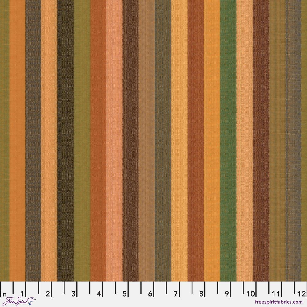 *Pre Order Kaffe Fassett WOVEN STRIPES WSGP003.GOLD Broad Stripe.Priced per 25cm - due March/April 2025