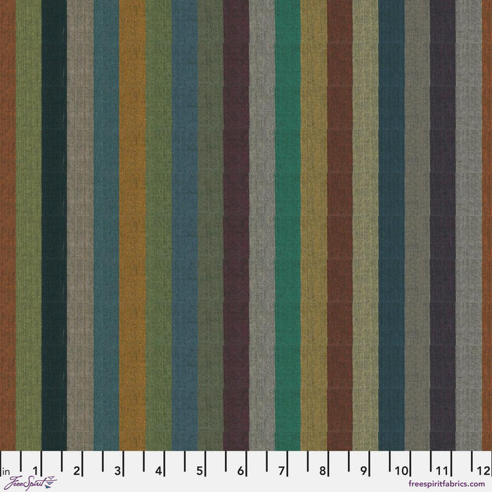 *Pre Order Kaffe Fassett WOVEN STRIPES WSGP003.MULTI Broad Stripe.Priced per 25cm - due March/April 2025