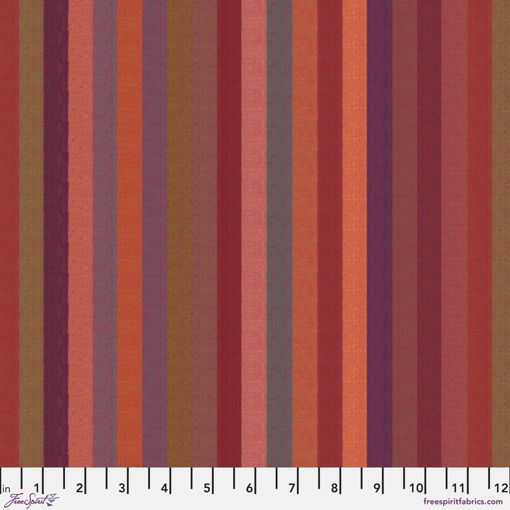 *Pre Order Kaffe WSGP003.RED Broad Stripe.Priced per 25cm - due March/April 2025