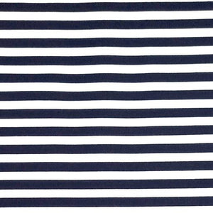 Stripes NAVY.Priced per 25cm.