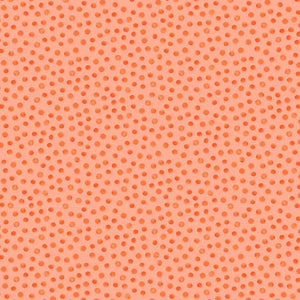 Sweet Bees Tiny Dot Coral by SusyBee SB20157-420.Priced per 25cm