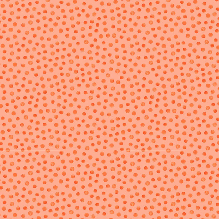 Sweet Bees Tiny Dot Coral by SusyBee SB20157-420.Priced per 25cm