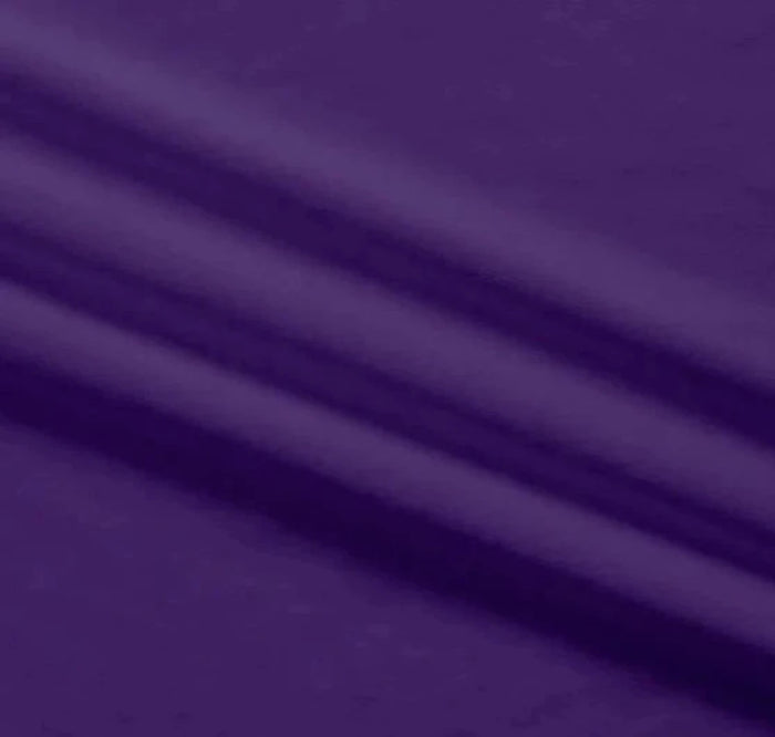 Solid Silky Minky Smooth BRIGHT PURPLE 90".Priced per 50cm