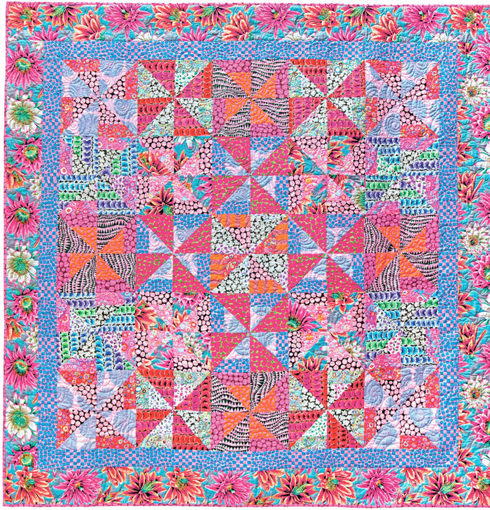 *KFC FABRIC PACK Cotton Candy Pinwheels - Quilts in an English Village