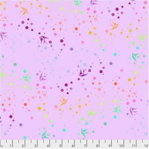 True Colors Fairy Dust LAVENDER PWTP133 by Tula Pink.Priced per 25cm