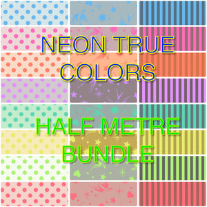 *Neon True Colors by Tula Pink - Half Metre bundle