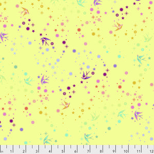 True Colors Fairy Dust LIME PWTP133 by Tula Pink.Priced per 25cm