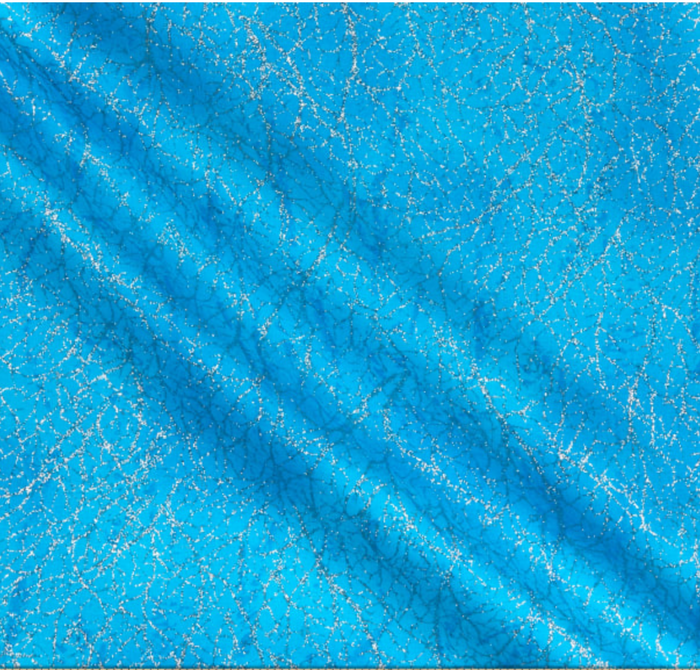 Windham Diamond Dust Metallic Texture CYAN BLUE 51394-24 Priced per 25cm.