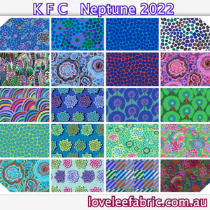 "KFC NEPTUNE 10" Charm (Layer Cake) FB610GP - FEB 2022